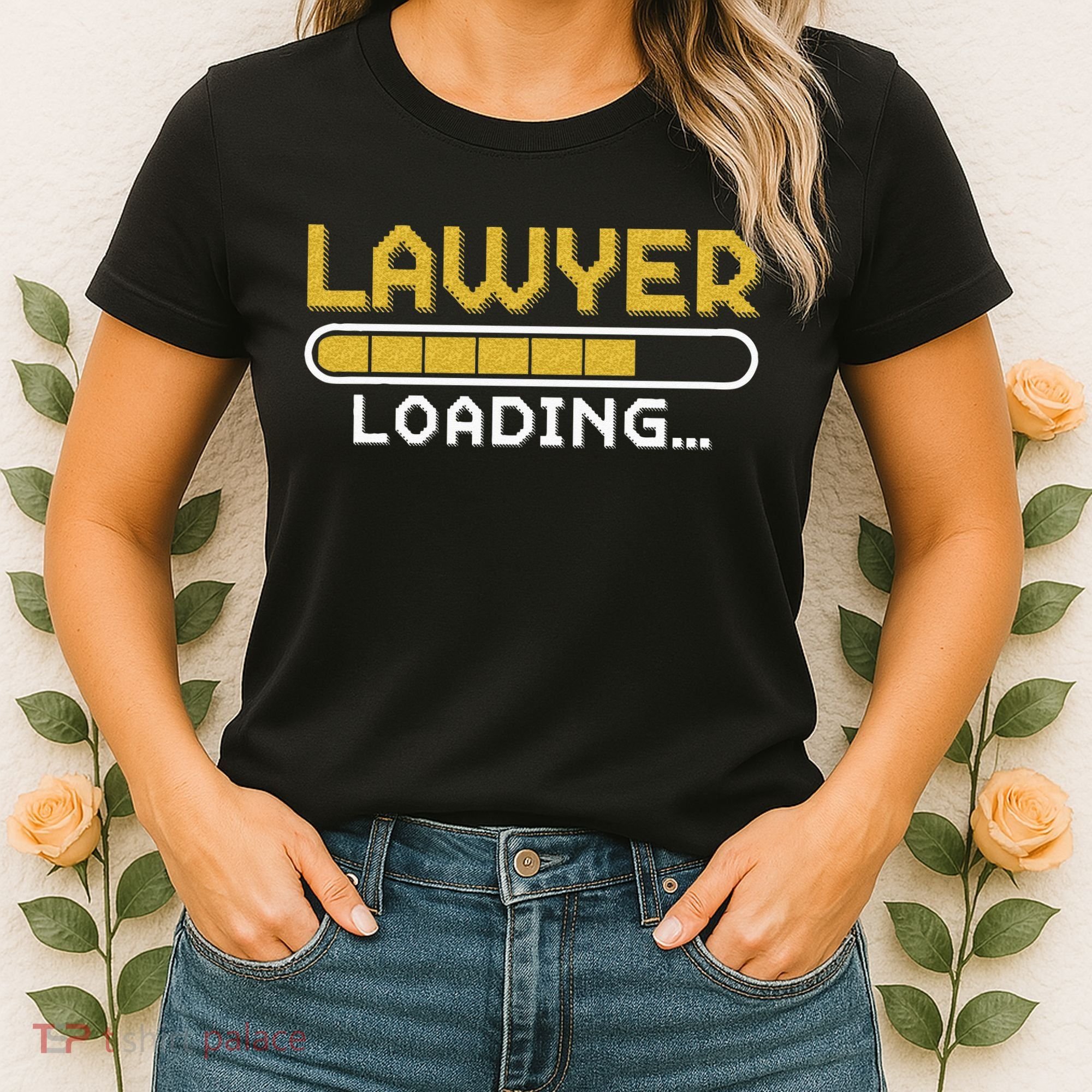 Lawyer Loading Judge Law Justice Attorney Lawyer Women's T-Shirt
