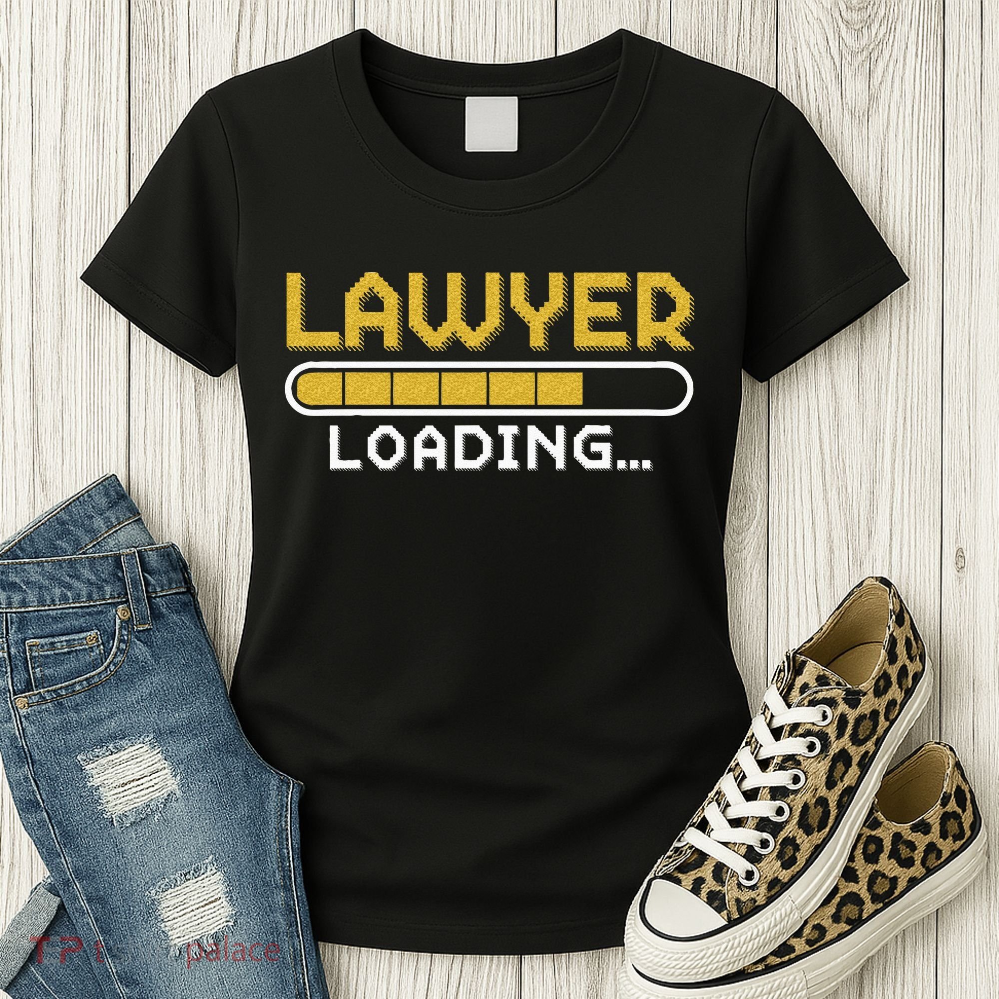 Lawyer Loading Judge Law Justice Attorney Lawyer Women's T-Shirt