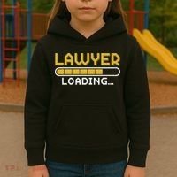 Lawyer Loading Judge Law Justice Attorney Lawyer Kids Hoodie thumb 3
