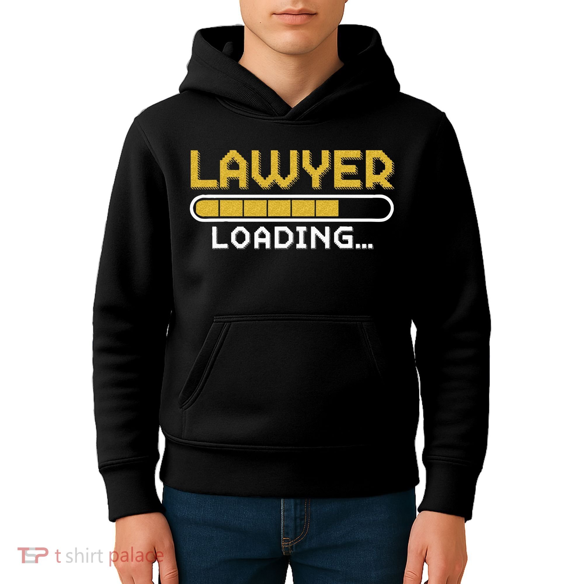 Lawyer Loading Judge Law Justice Attorney Lawyer Kids Hoodie
