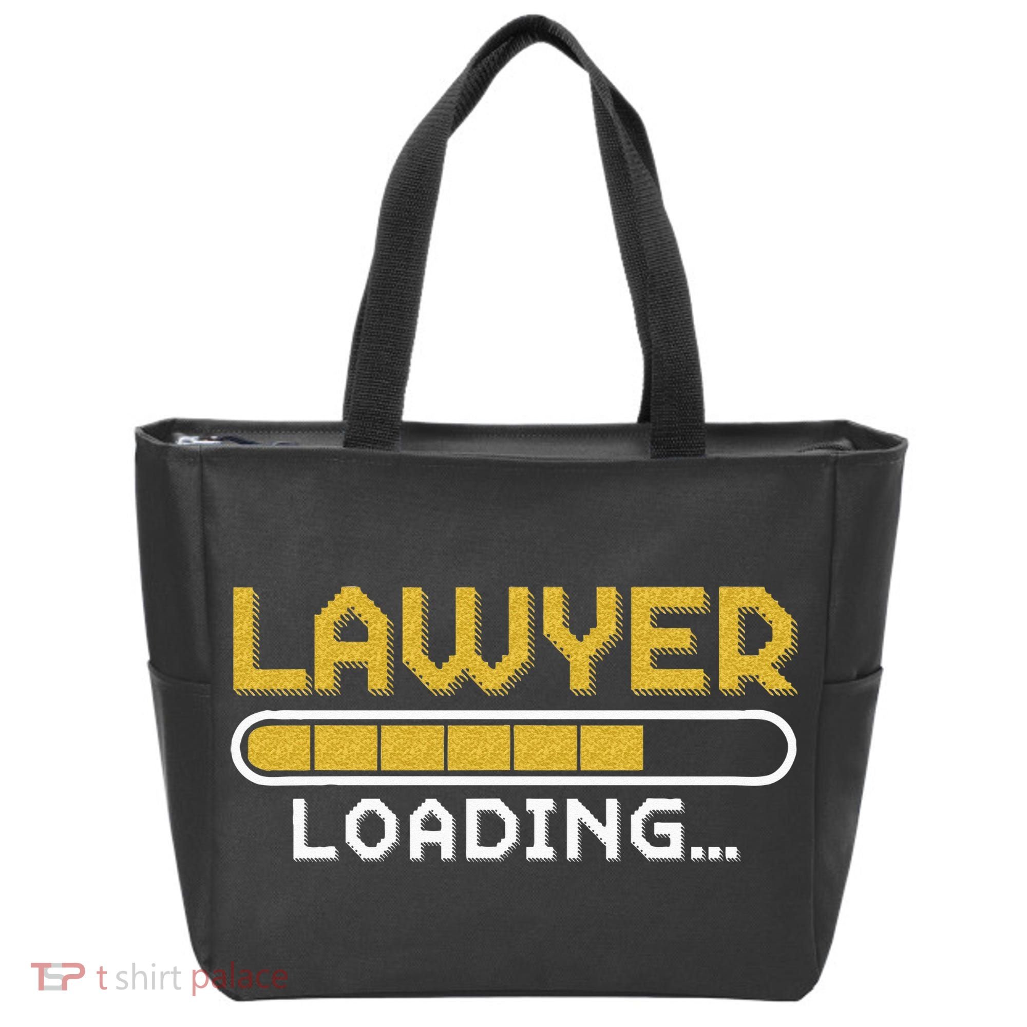 Lawyer Loading Judge Law Justice Attorney Lawyer Tote Bag