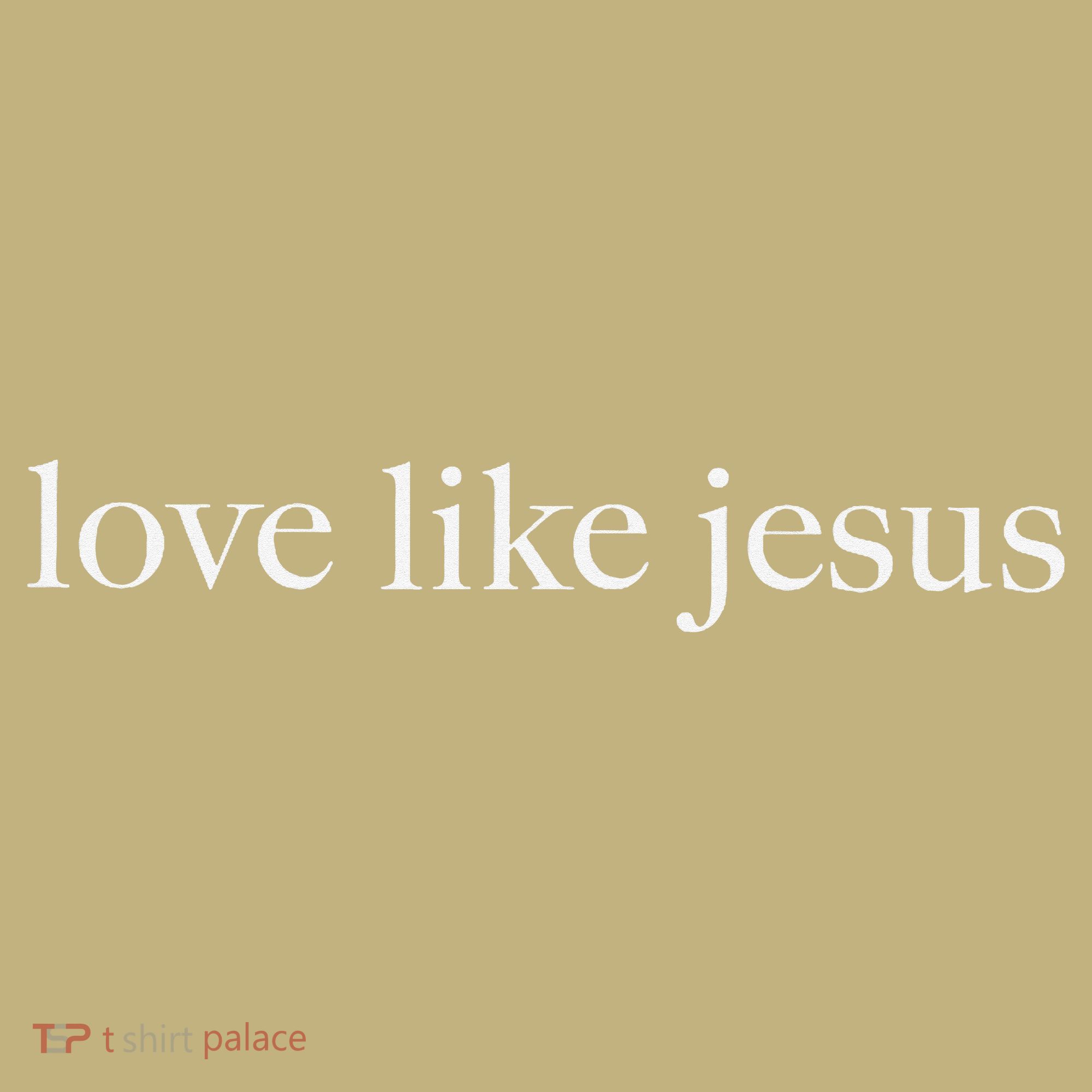 Love Like Jesus Christian Apparel Mousepad