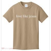 Love Like Jesus Christian Apparel Kids T-Shirt thumb 0