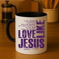Love Like Jesus John 13:34 Coffee Mug thumb 4