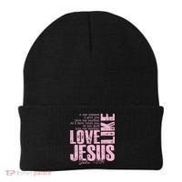 Love Like Jesus John 13:34 Beanie thumb 0