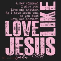 Love Like Jesus John 13:34 Beanie thumb 2