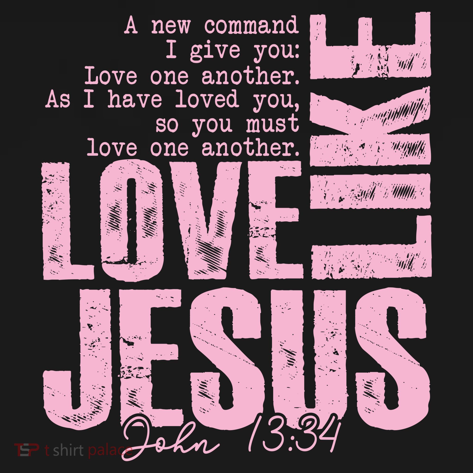 Love Like Jesus John 13:34 Polo