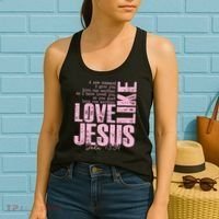 Love Like Jesus John 13:34 Women's Tank Top thumb 2