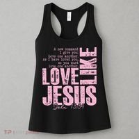 Love Like Jesus John 13:34 Women's Tank Top thumb 3