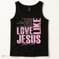Love Like Jesus John 13:34 Tank Top thumb 2