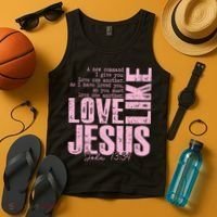 Love Like Jesus John 13:34 Tank Top thumb 4