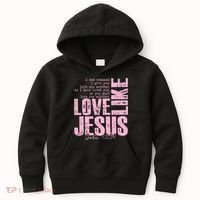 Love Like Jesus John 13:34 Kids Hoodie thumb 0
