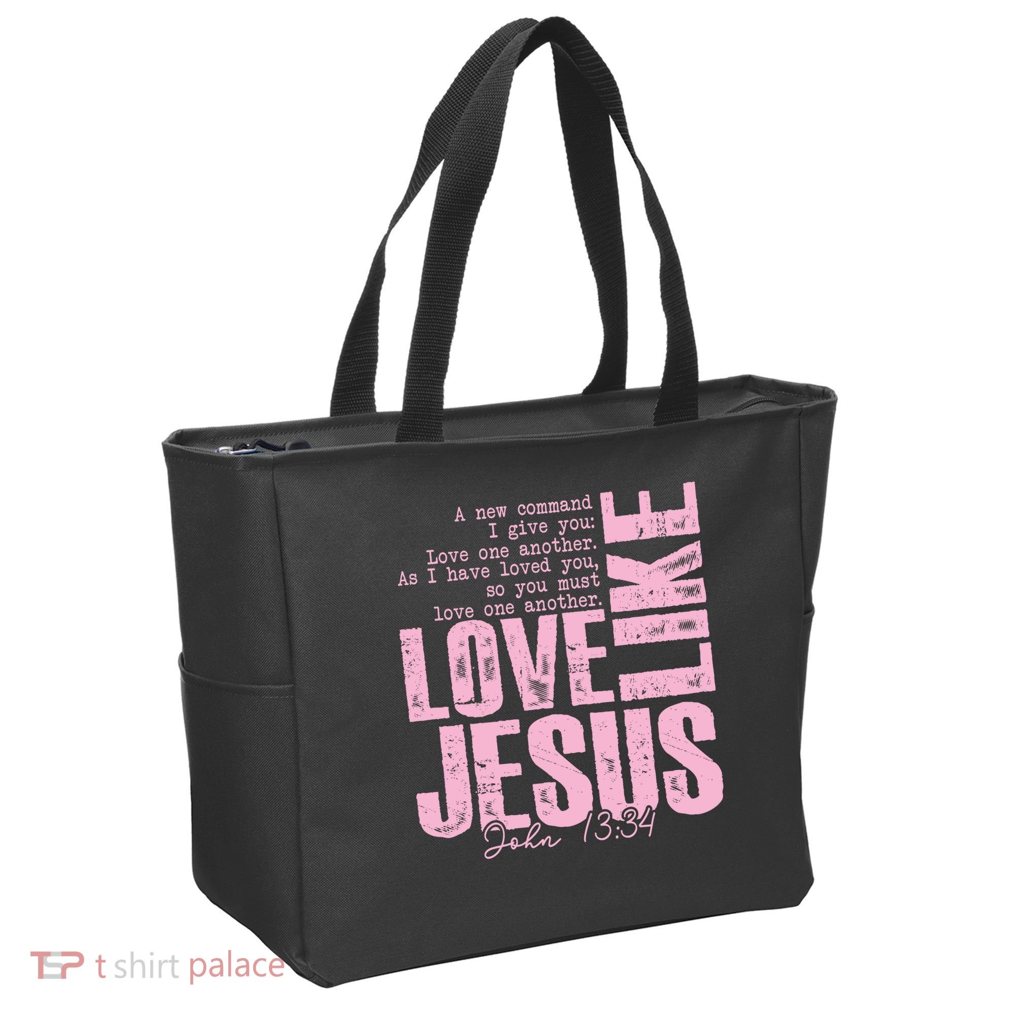Love Like Jesus John 13:34 Tote Bag