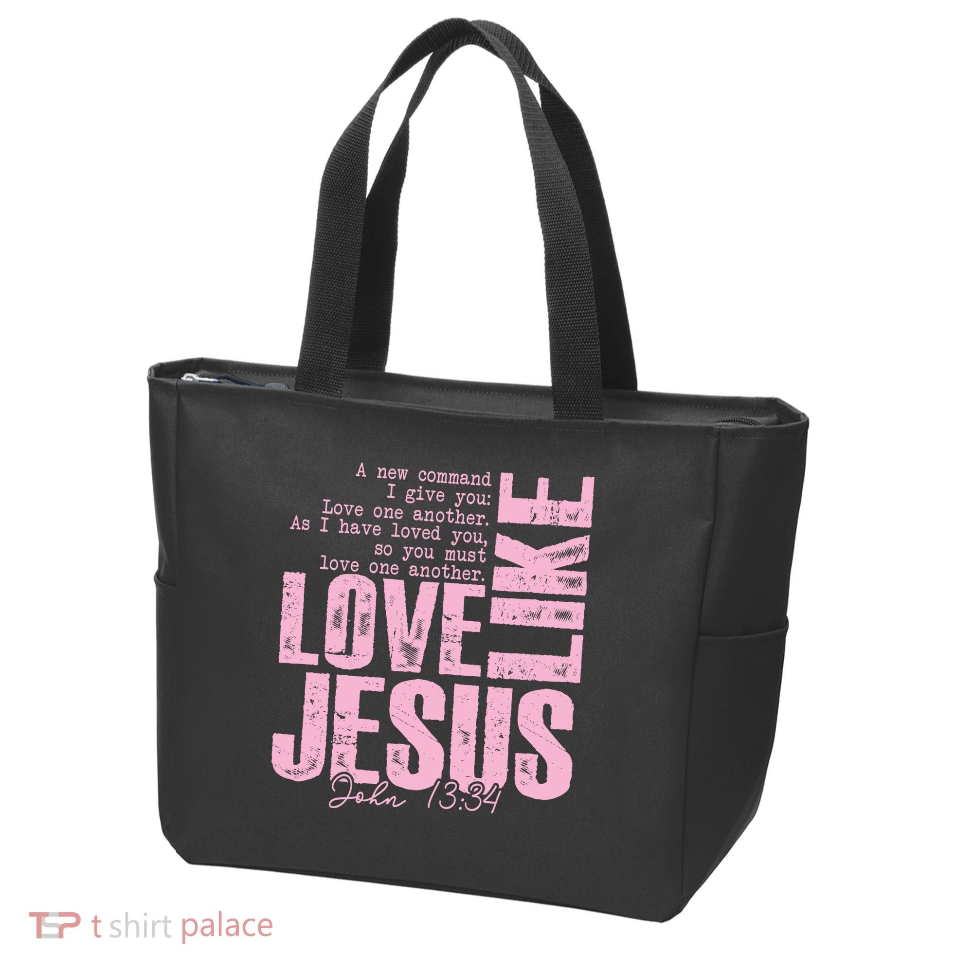 Love Like Jesus John 13:34 Tote Bag