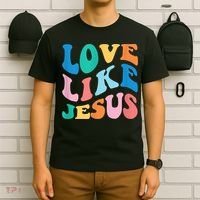 Love Like Jesus Graphic Tee T-Shirt thumb 6