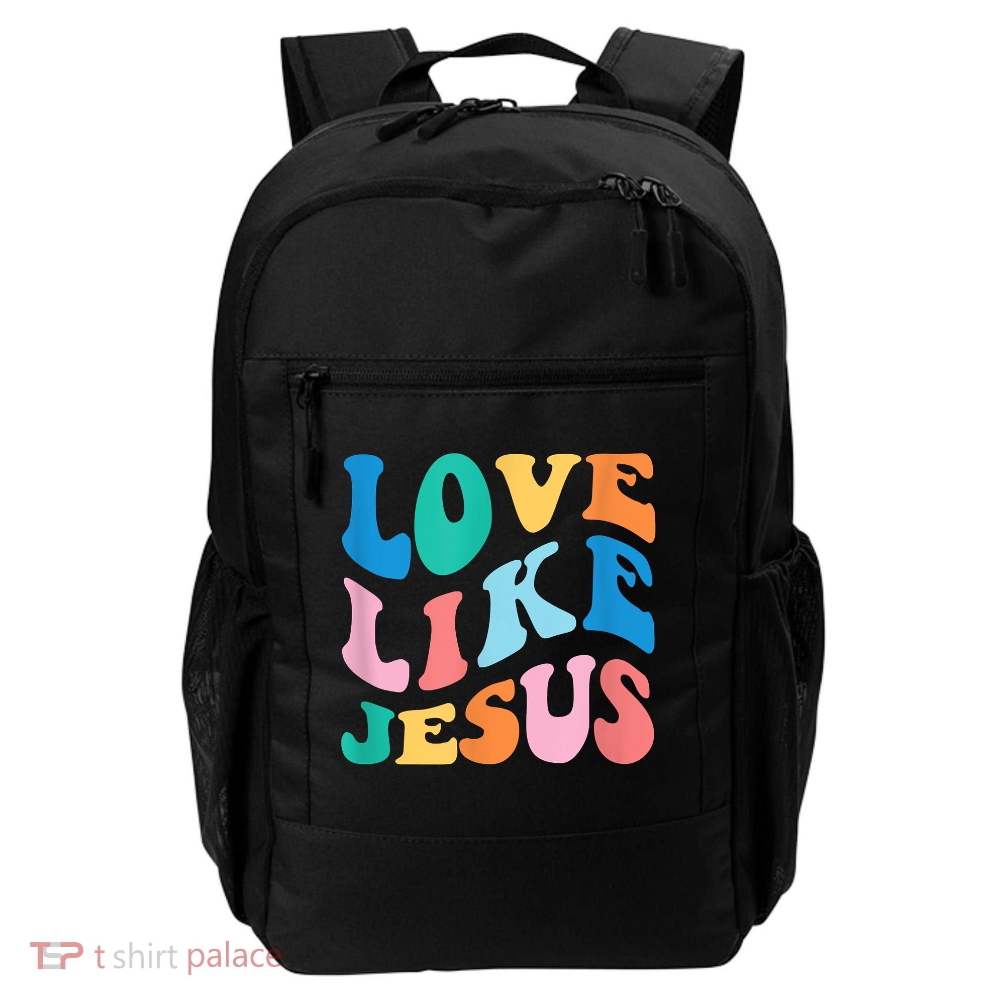 Love Like Jesus Graphic Tee Backpack