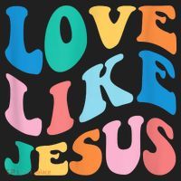 Love Like Jesus Graphic Tee Beanie thumb 2