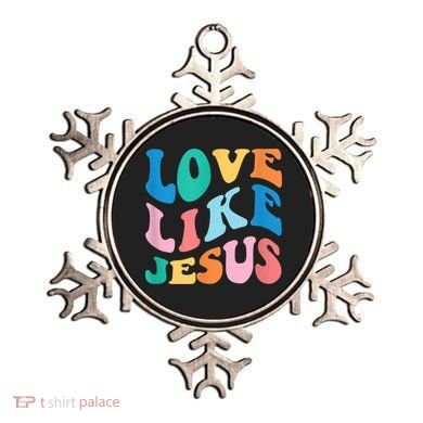 Love Like Jesus Graphic Tee Ornament
