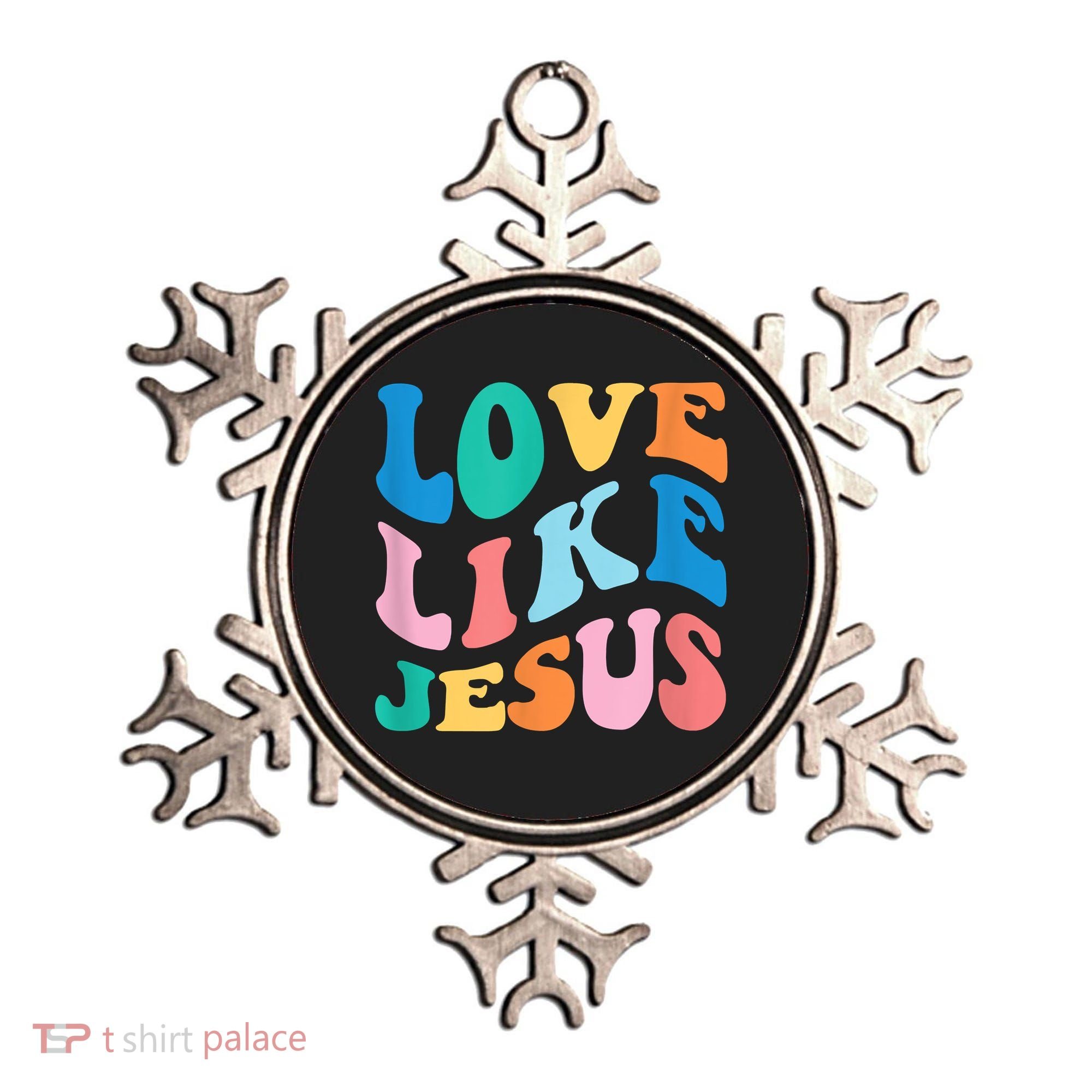 Love Like Jesus Graphic Tee Ornament