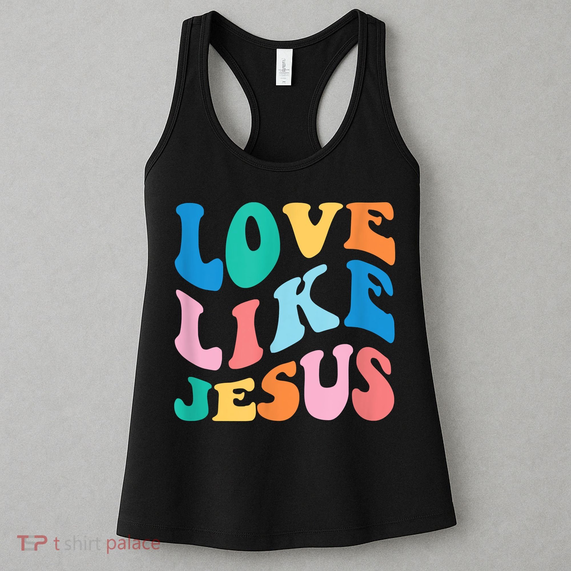 Love Like Jesus Graphic Tee Women's Tank Top