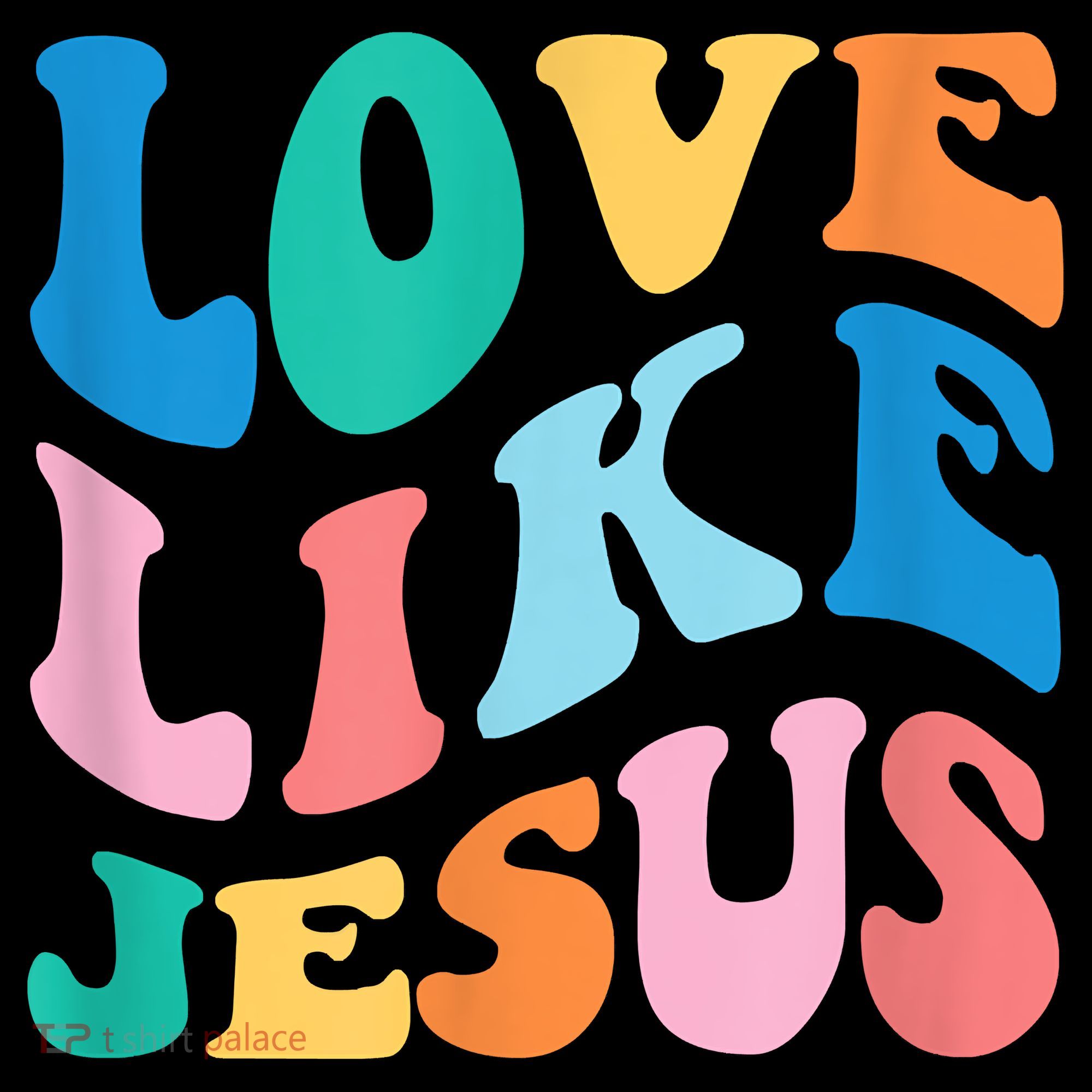 Love Like Jesus Graphic Tee Women's Tank Top