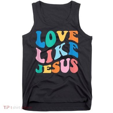 Love Like Jesus Graphic Tee Tank Top