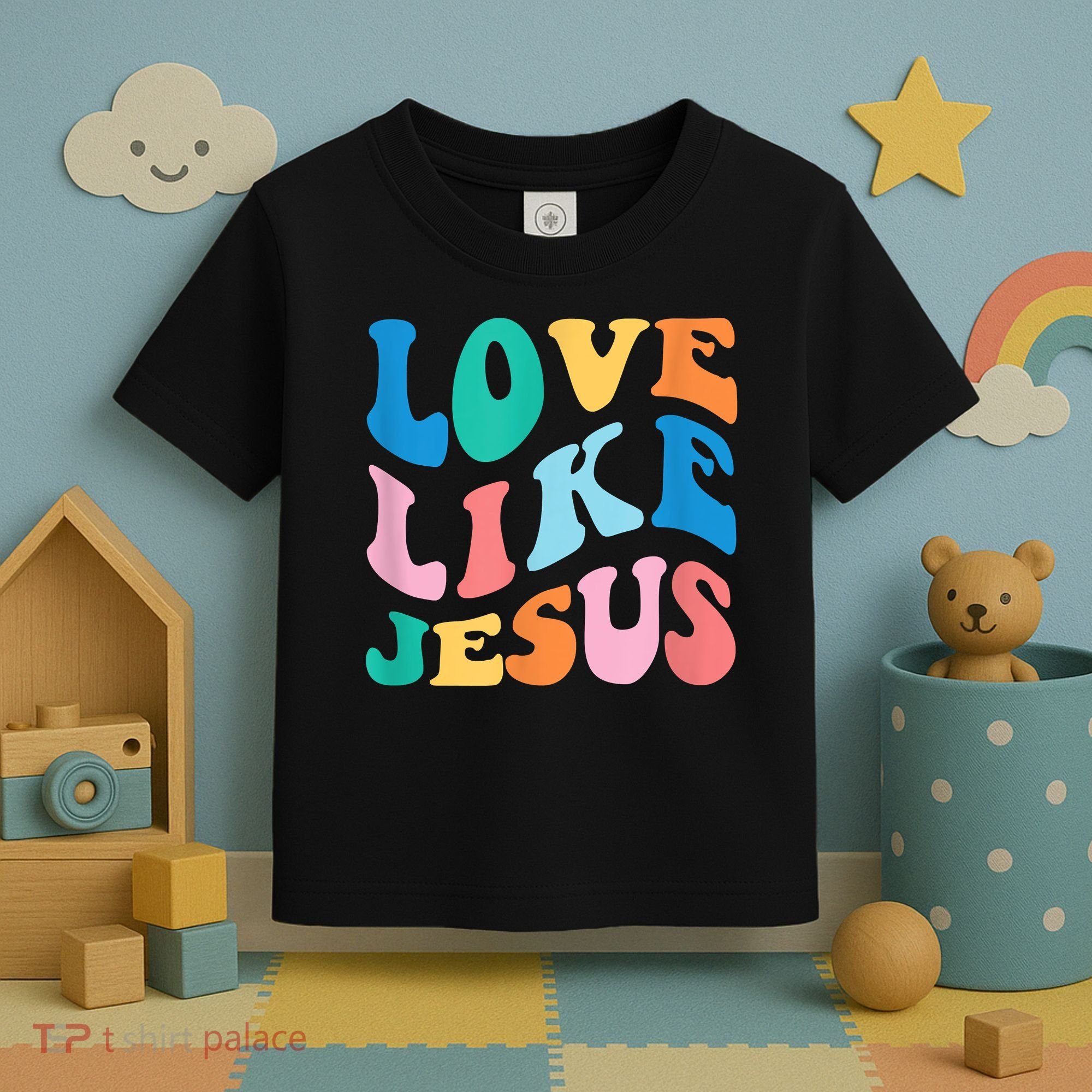 Love Like Jesus Graphic Tee Toddler T-Shirt