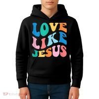 Love Like Jesus Graphic Tee Kids Hoodie thumb 4