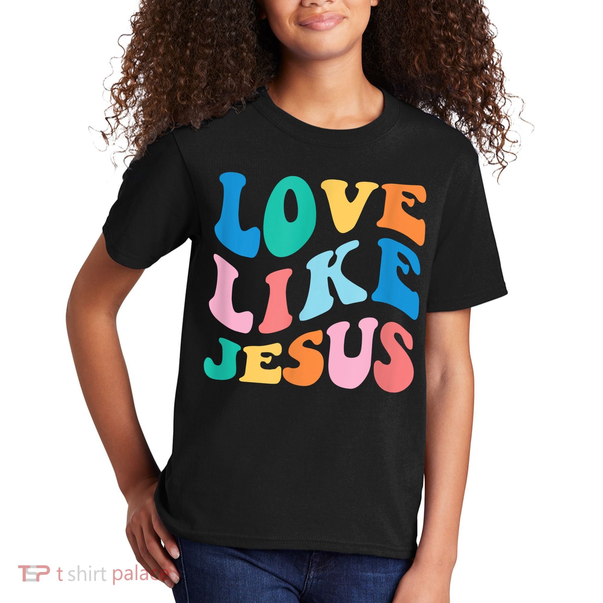 Love Like Jesus Graphic Tee Kids T-Shirt