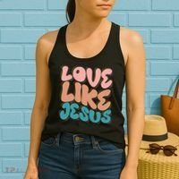 Love Like Jesus Women's Tank Top thumb 2