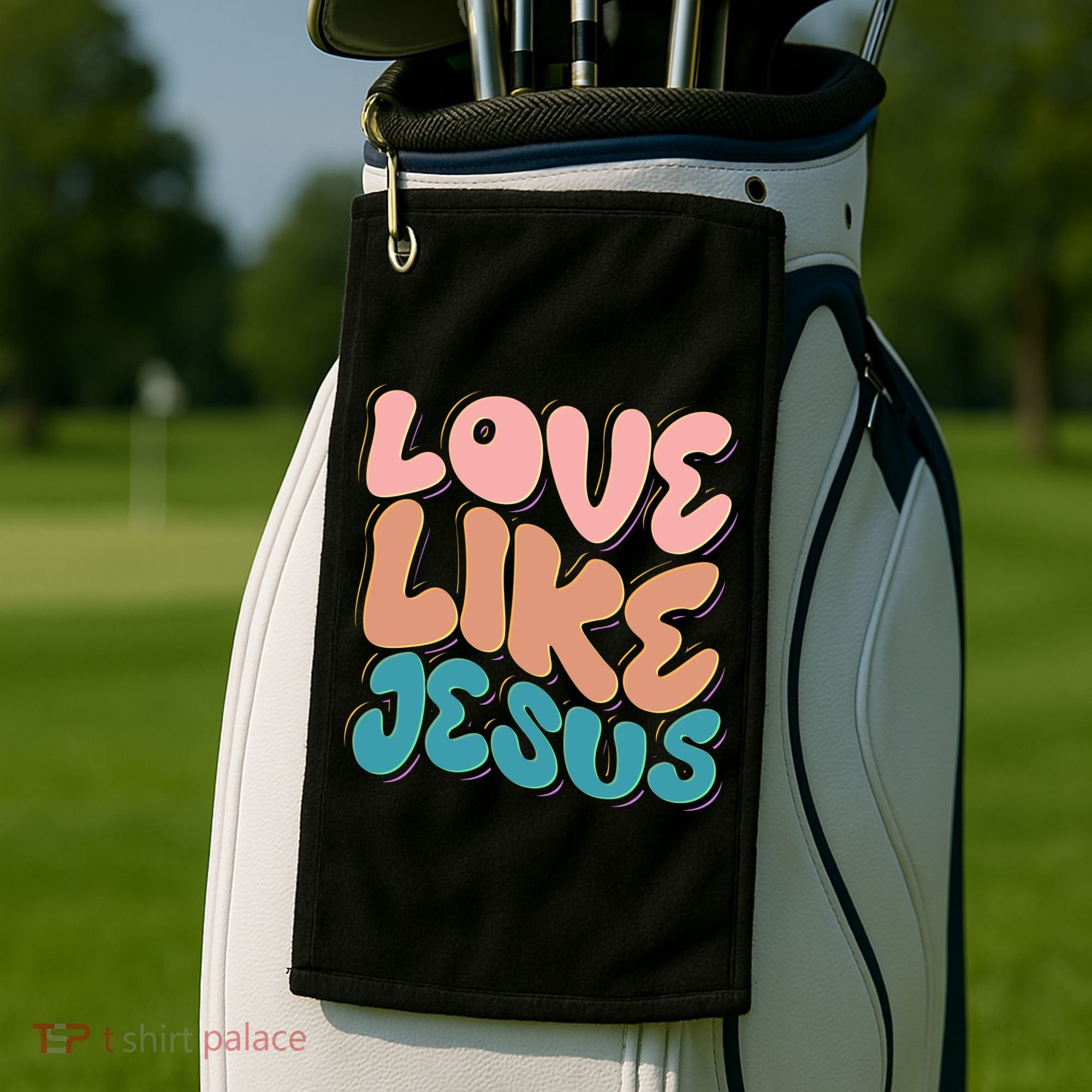 Love Like Jesus Golf Towel