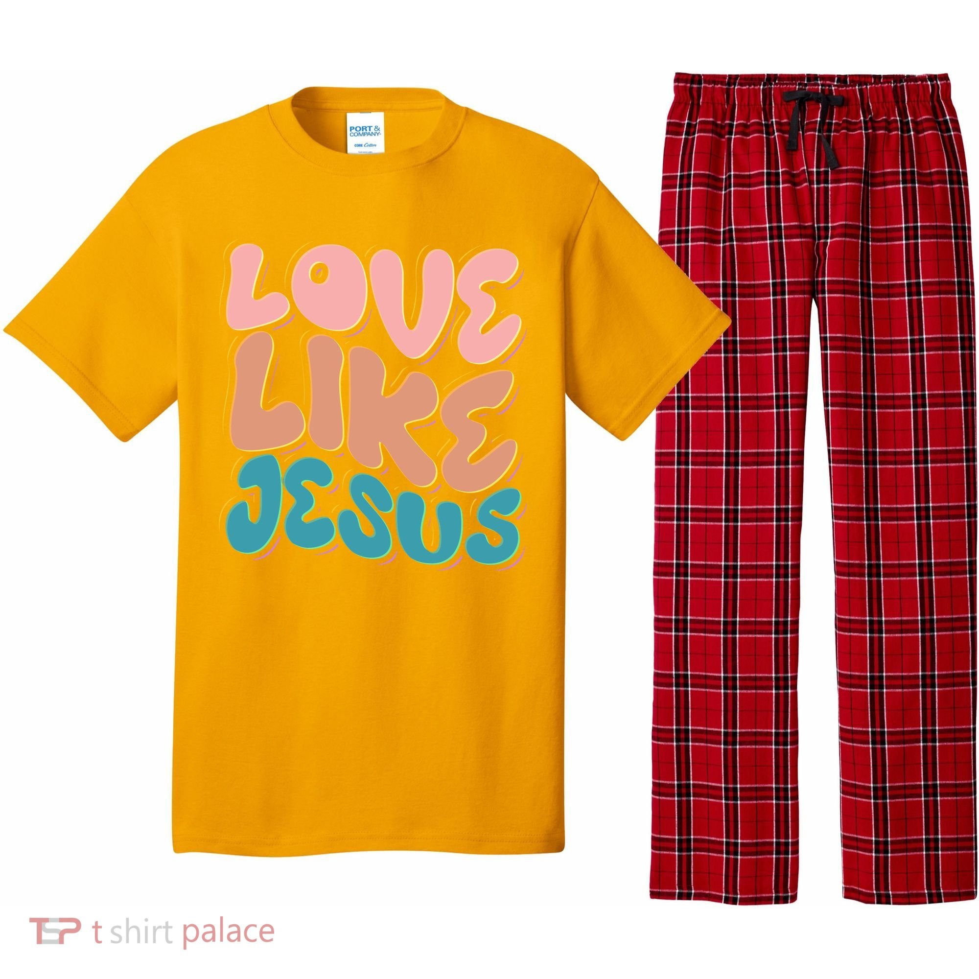 Love Like Jesus Pajama Set