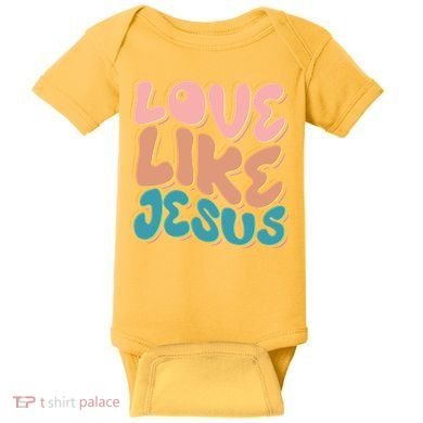 Love Like Jesus Baby Bodysuit