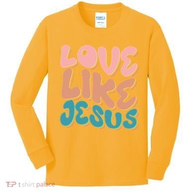 Love Like Jesus Kids Long Sleeve Shirt