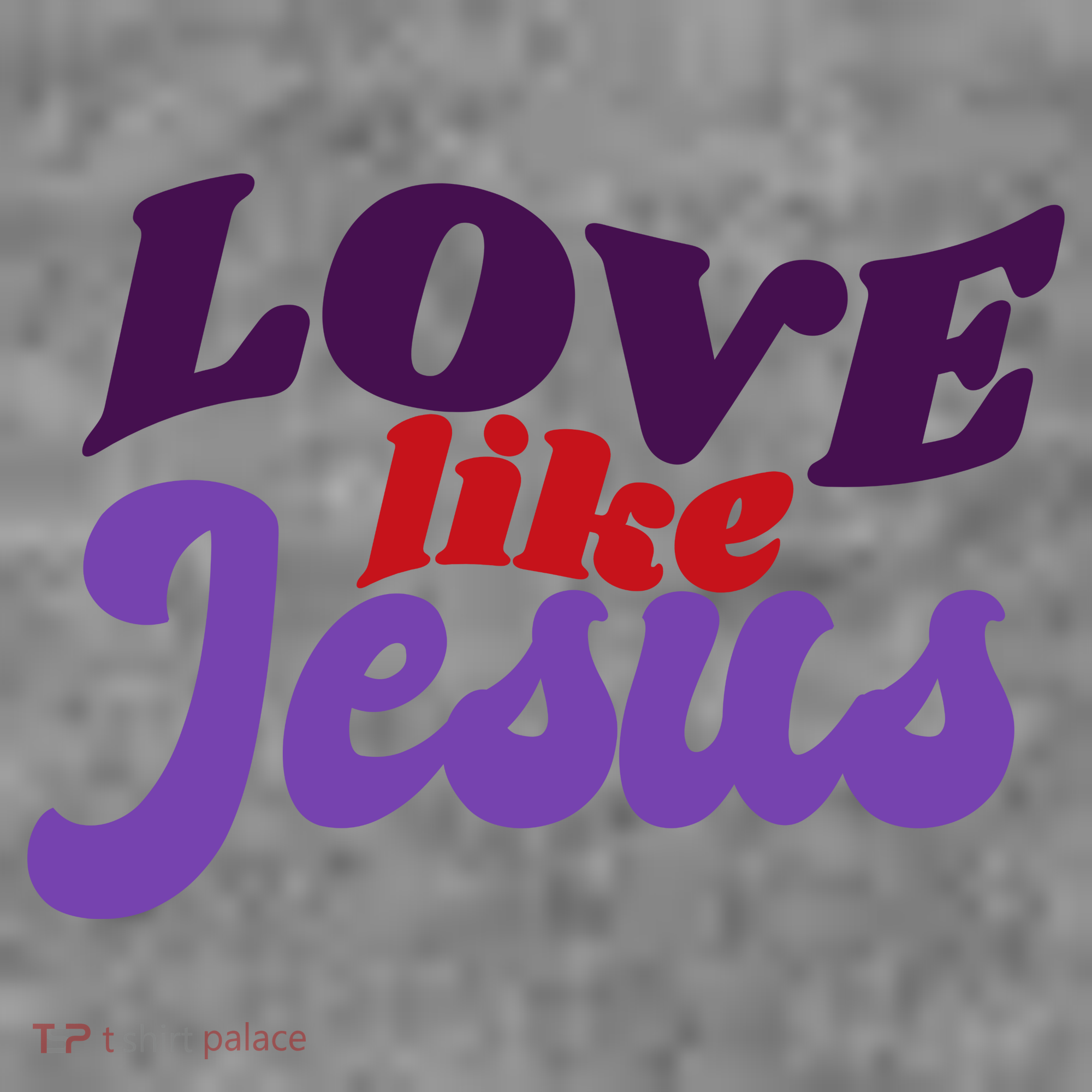 Love Like Jesus Retro Toddler Hoodie