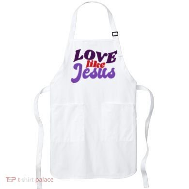 Love Like Jesus Retro Apron