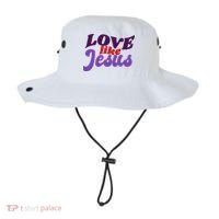 Love Like Jesus Retro Bucket Hat thumb 0