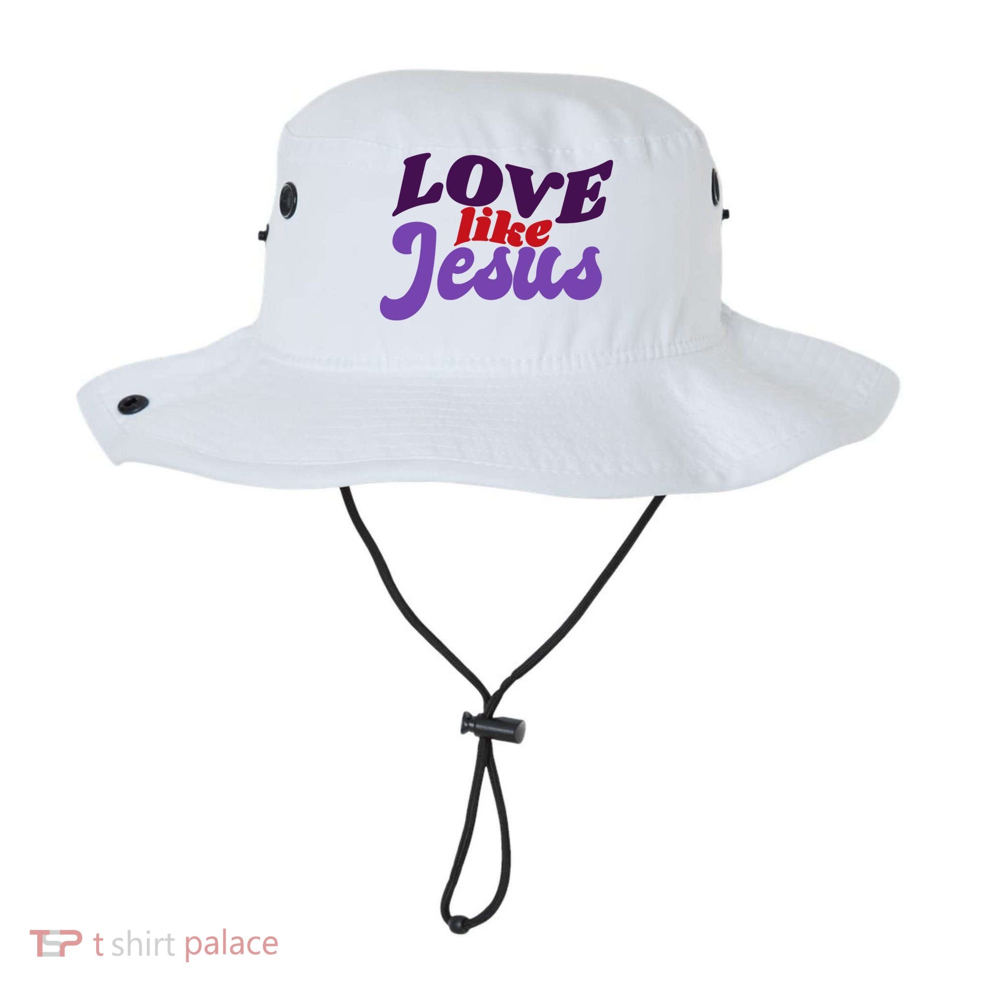 Love Like Jesus Retro Bucket Hat