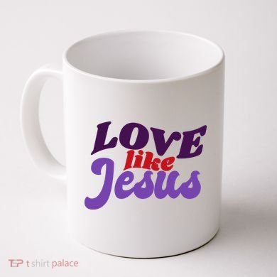 Love Like Jesus Retro Coffee Mug