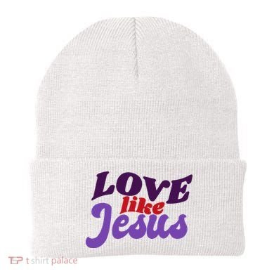 Love Like Jesus Retro Beanie