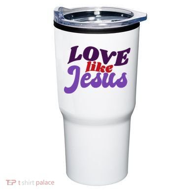 Love Like Jesus Retro Tumbler