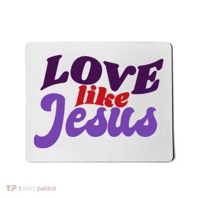Love Like Jesus Retro Mousepad