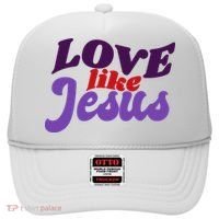 Love Like Jesus Retro Hat thumb 0