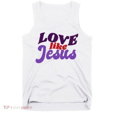 Love Like Jesus Retro Tank Top