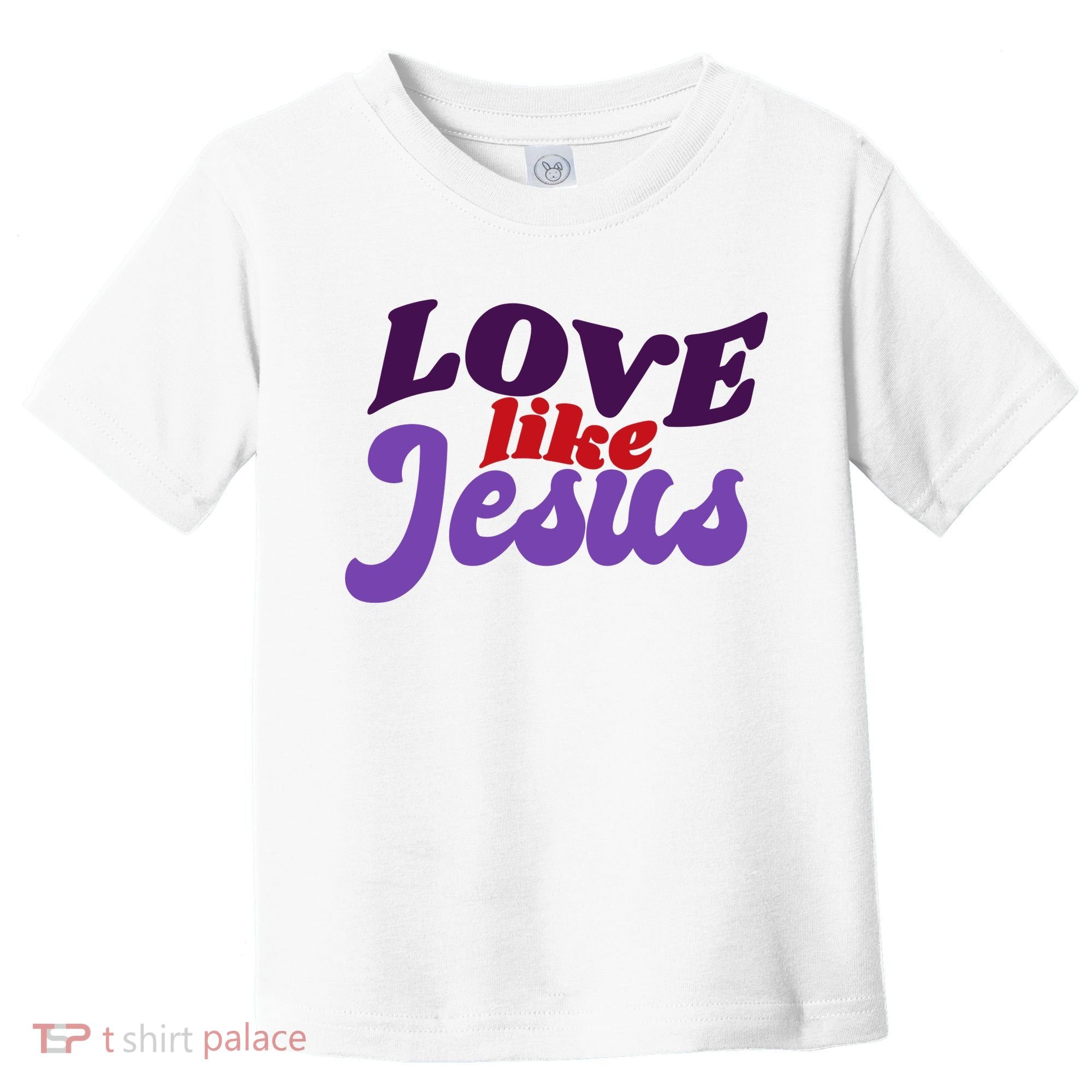 Love Like Jesus Retro Toddler T-Shirt