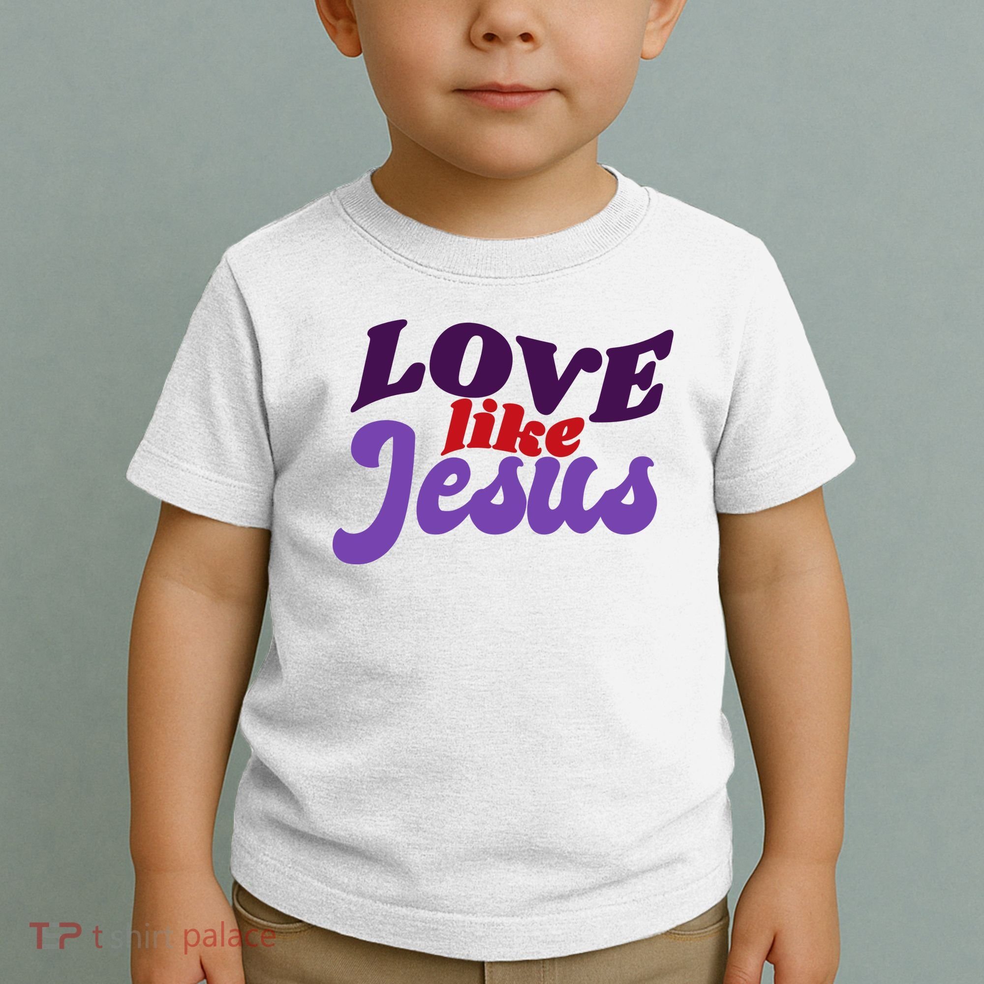 Love Like Jesus Retro Toddler T-Shirt