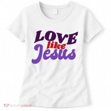 Love Like Jesus Retro Women's T-Shirt
