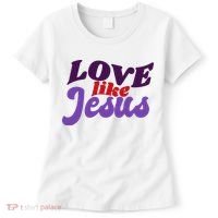 Love Like Jesus Retro Women's T-Shirt thumb 0