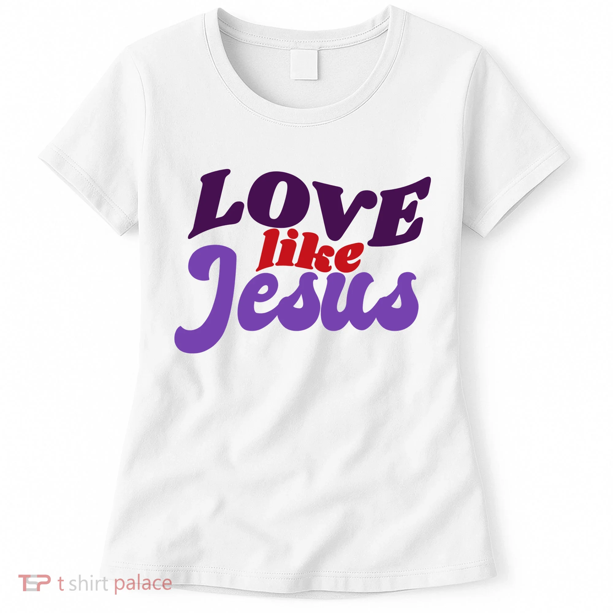 Love Like Jesus Retro Women's T-Shirt
