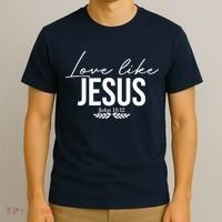 Love Like Jesus Dear Person Behind Me Christian T-Shirt thumb 3